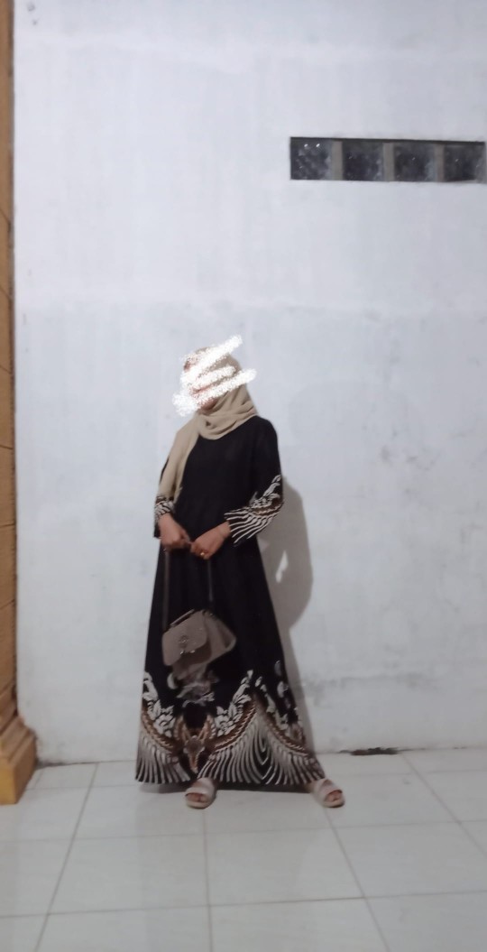 Baju Gamis Batik Wanita-gamis Syari-gamis Batik Jumbo-gamis Batik Kombinasi-gamis Katun-batik Modern