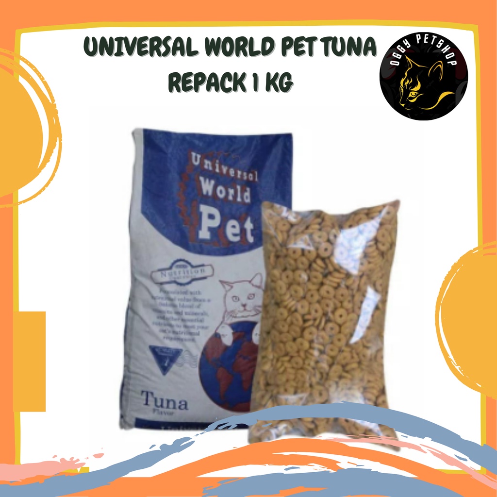 Makanan Kucing Universal World Pet Tuna Repack 1 kg