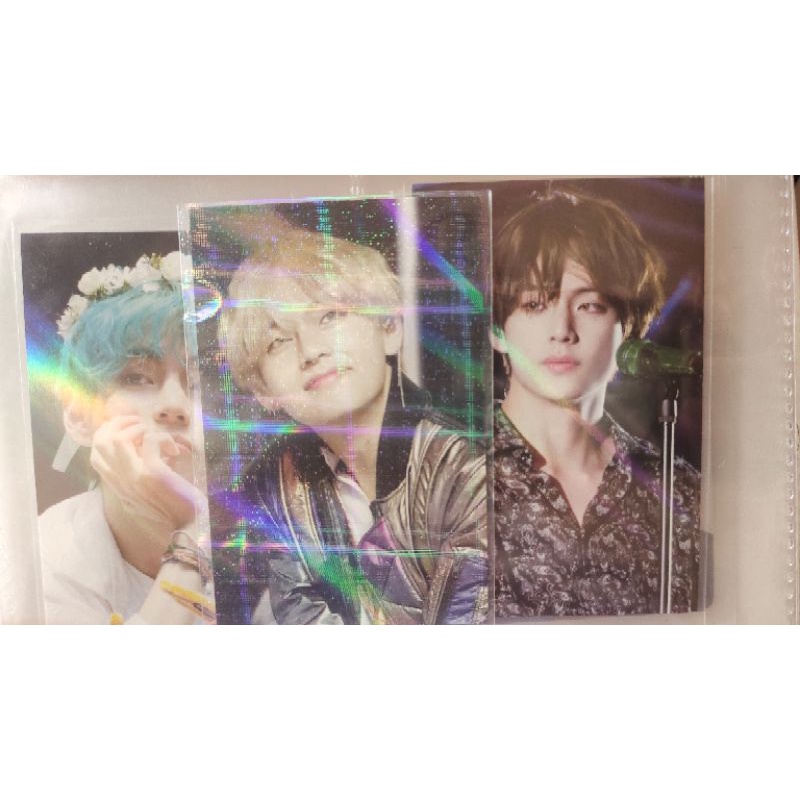 photocard hologram fansite nuna v cafe event (BOOKED)