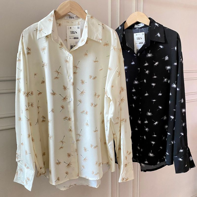 KEMEJA ZARA/KEMEJA KERJA/KEMEJA ZARA IMPORT/KEMEJA WANITA IMPORT/KEMEJA OVERSIZE/KEMEJA BUNGA BUNGA/