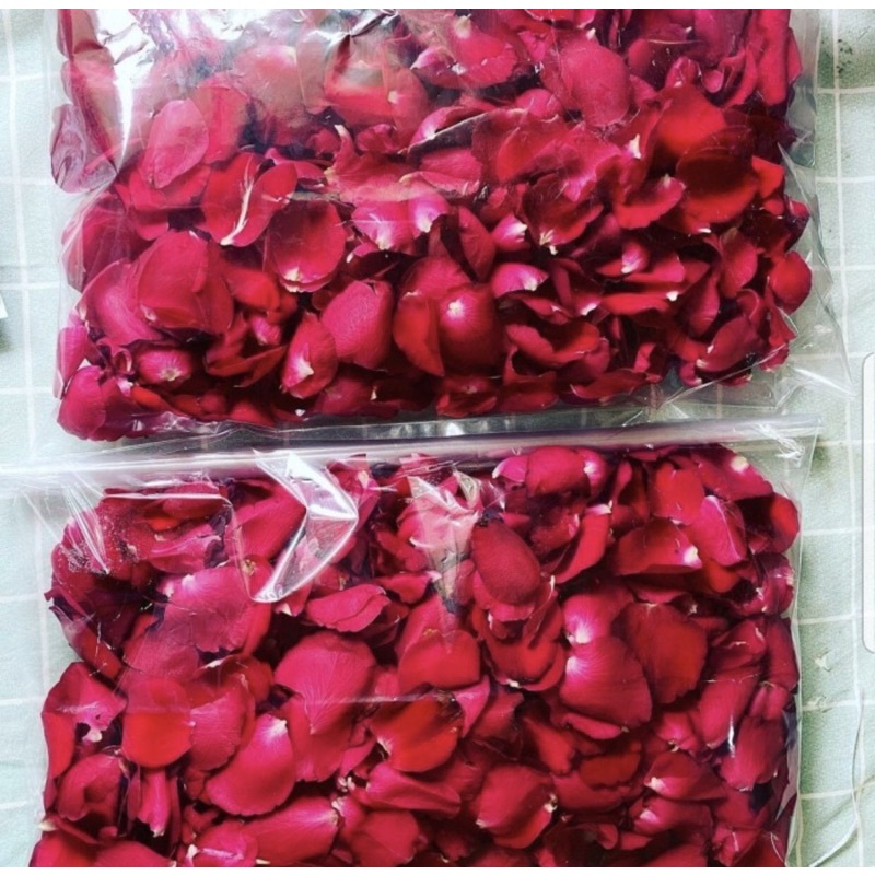 Rose Petals / Kelopak Bunga Mawar Asli Fresh