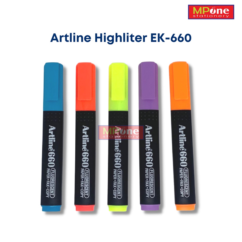 

Artline Highlighter Stabilo Penanda Buku EK-660