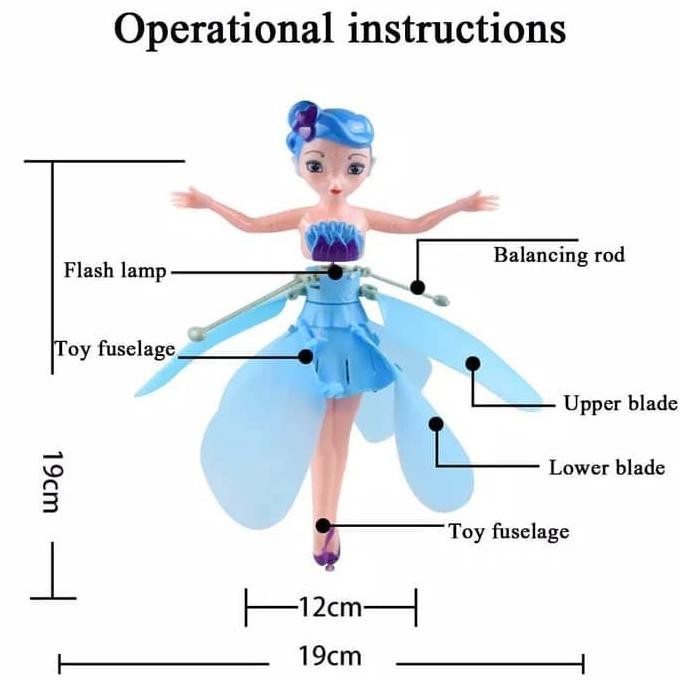 mainan terbang sensor