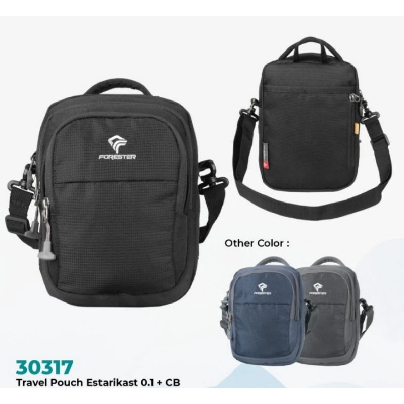 Forester 30317 Tas Selempang Travel Pouch Estarikast 0.1 + CB - 100% ORI