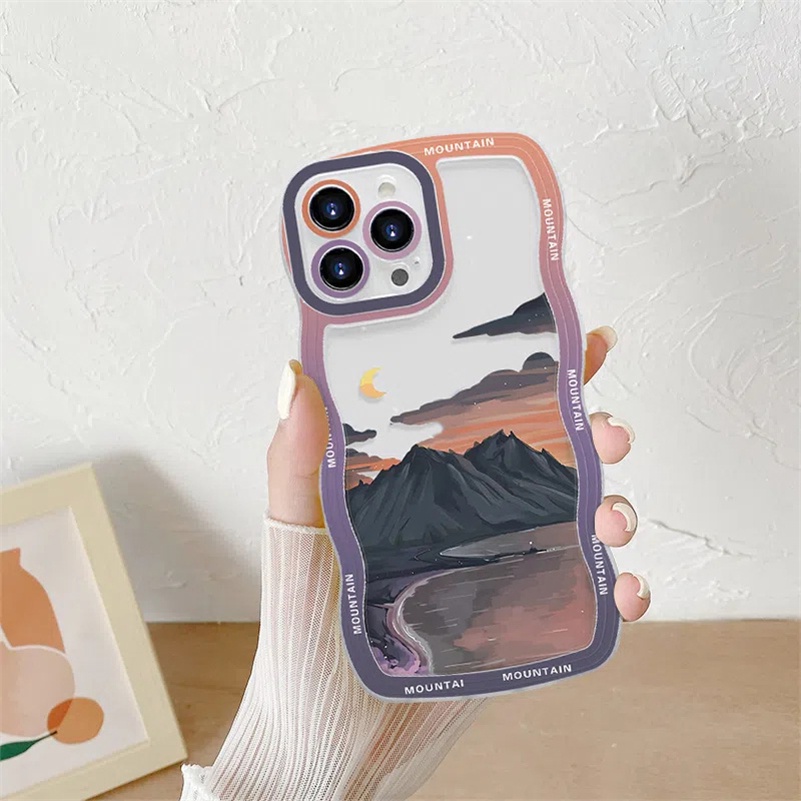 Soft Case Pelindung Bahan Silikon Bumper Tebal Tahan Banting Untuk iPhone 14 13 12 11 Pro Max X Xr Xs Max 8 7 6 6s Plus