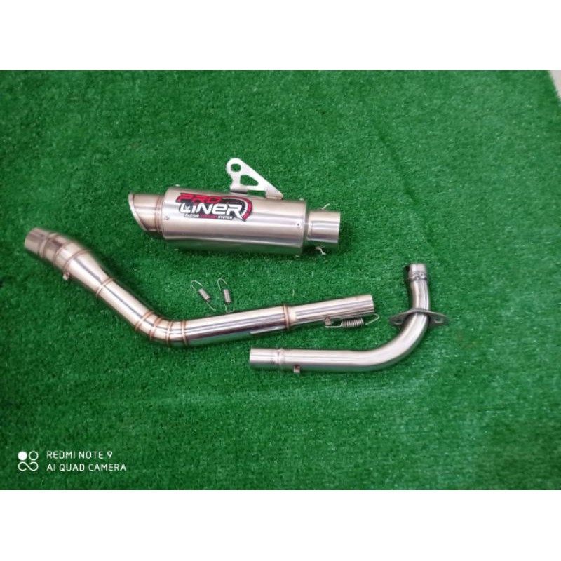 KNALPOT RACING PRO LINER VEGA R. KNALPOT VEGA R/ZR KOLONG