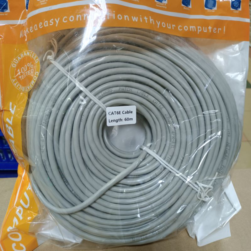 NYK Kabel Lan 60Meter Cat6 / Kabel Jaringan CAt6