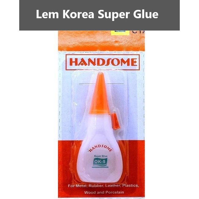 

O708 Lem Korea Super Glue Instant Tetes Instant Serbaguna