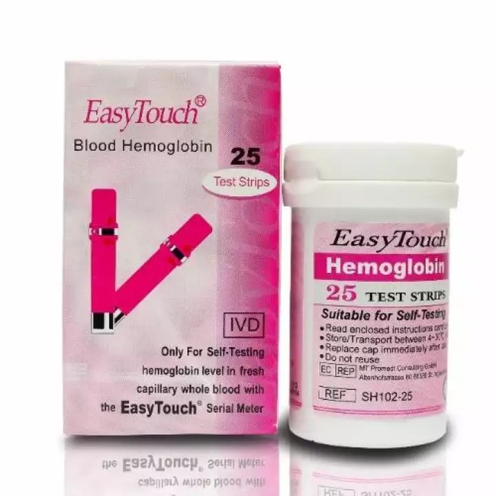 strip Hemoglobin EasyTouch / stik Hemoglobin / strip Hb