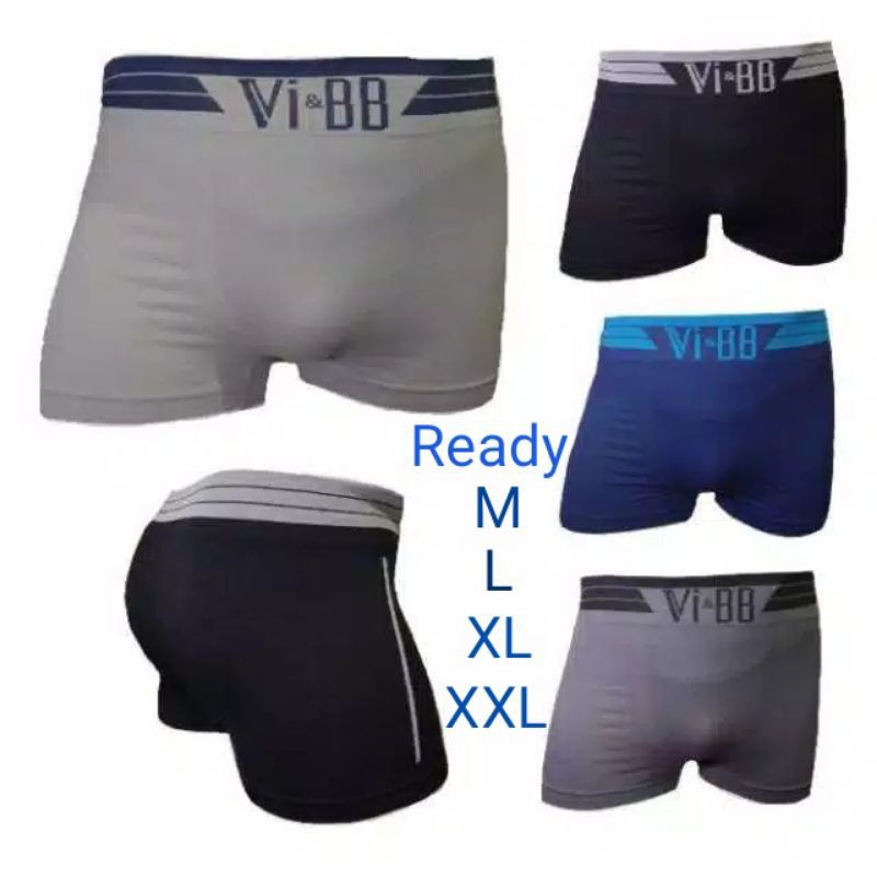 4 Pcs Celana  Dalam  Pria Boxer Import High Quality Shopee 