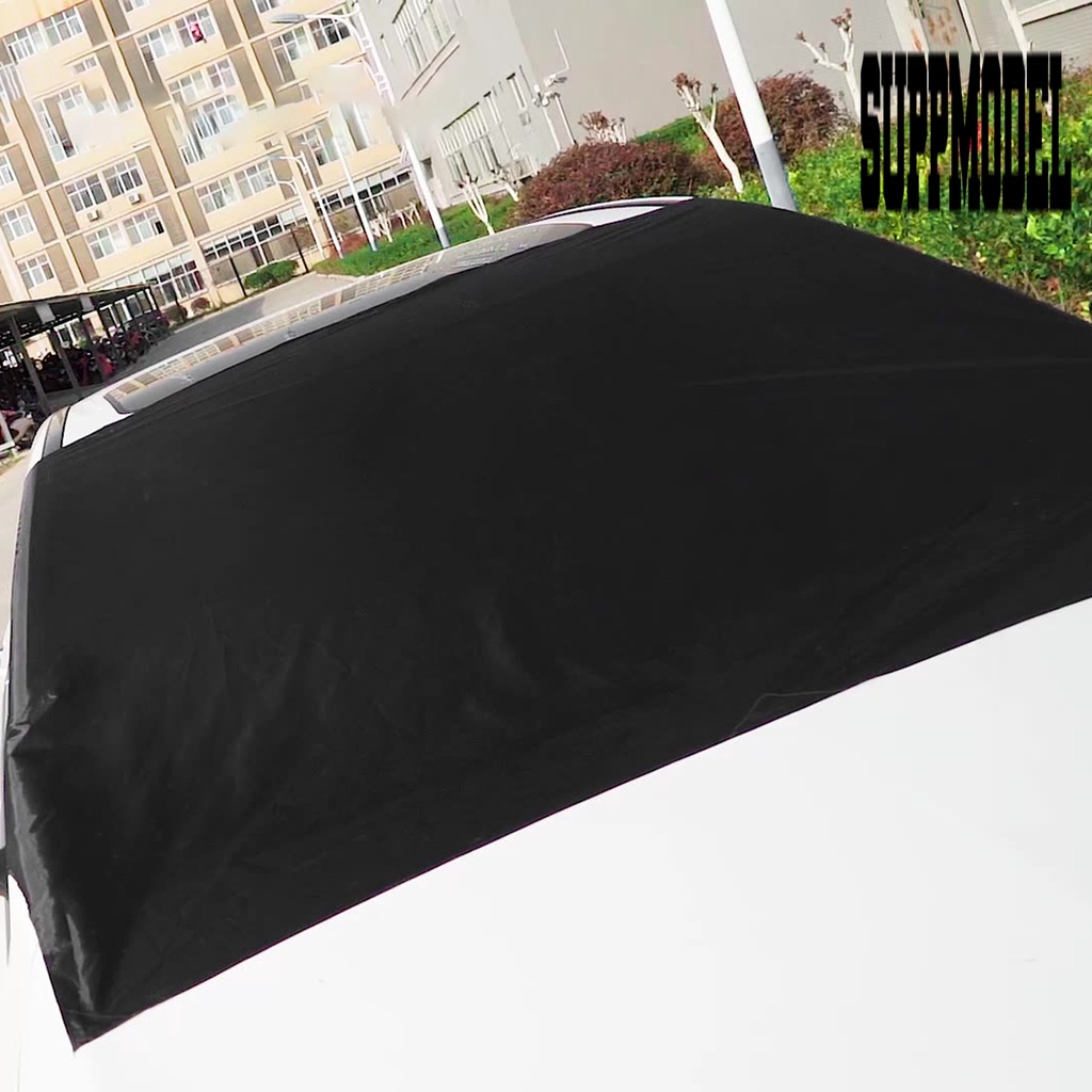 Cover Pelindung Mobil Bahan Polyester Tahan Hujan / Sinar Matahari Bisa Dilipat