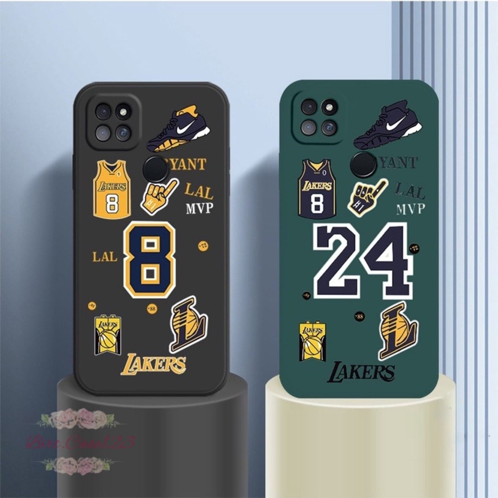 SOFTCASE MACARON PELINDUNG KAMERA CUSTOM LAKERS OPPO VIVO SAMSUNG REALME XIAOMI IPHONE INFINIX FOR ALL TYPE BC6617