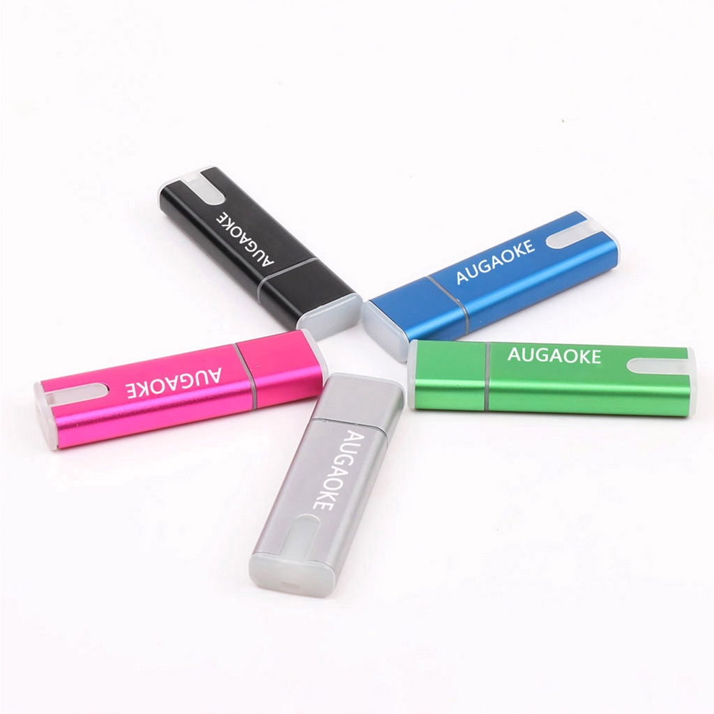 (Huluboy) Flashdisk USB 3.0 AUGAOKE 512GB / 1TB / 2TB Plug &amp; Play Bahan Metal Untuk PC