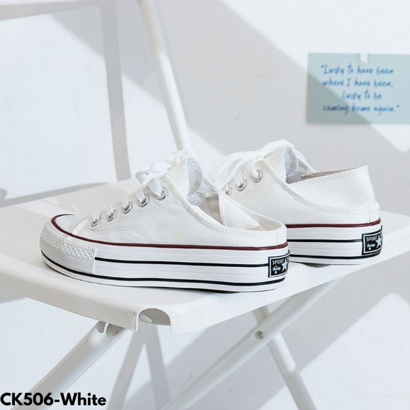 SEPATU SNEAKERS WANITA KANVAS MULTIFUNGSI SELOP