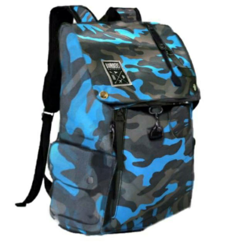 DISTRO Klub New Arrival - Tas Sekolah UNA Backpack Up to - Tas Pria Tas Wanita Daypack Ransel SD SMP SMA-Biru army