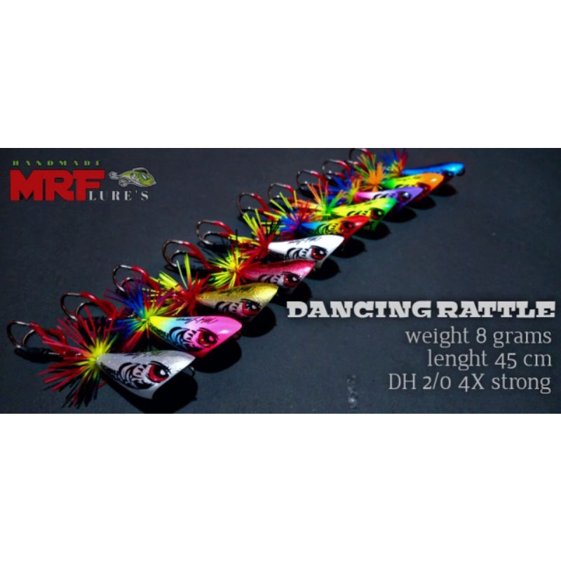 Lure geol rattle MRF 4,5 cm umpan pancing