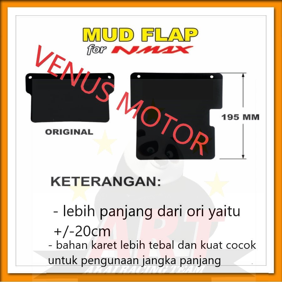 New MUDFLAP KARET NMAX OLD / NEW 2020