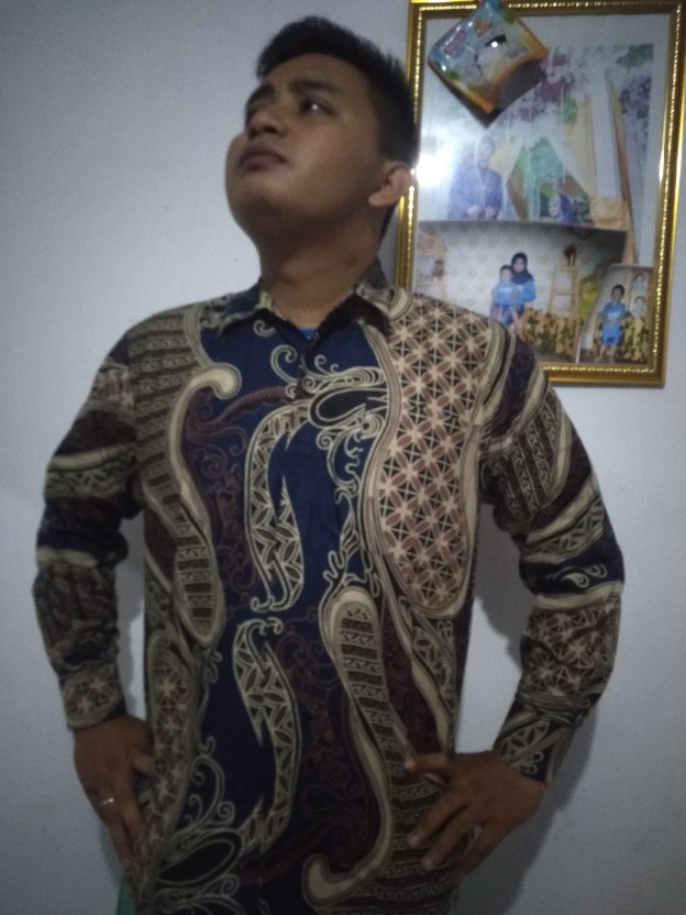 Maura Couple - Sania Ruffle Batik Couple Ori Ndoro Jowi Dnt Garansi Termurah Shopee - Mote Navy