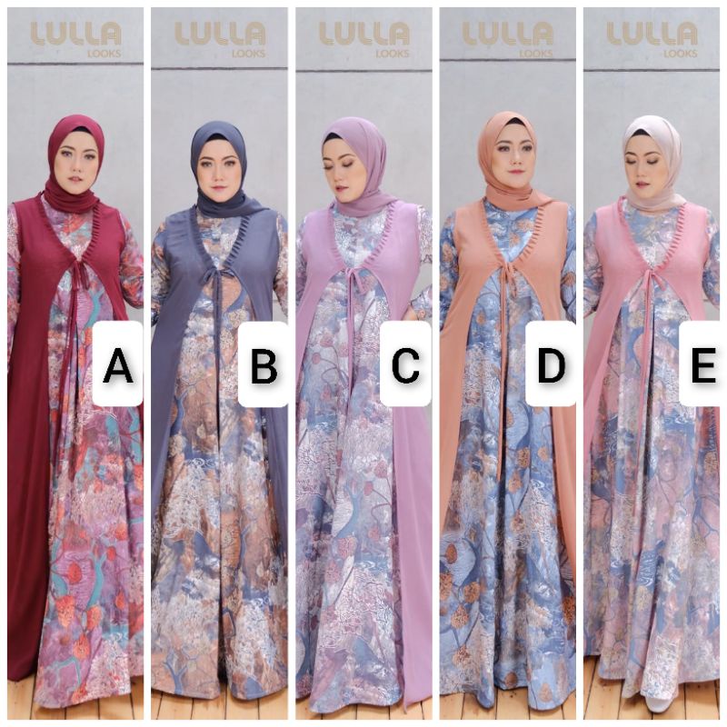 Gamis Premium Terbaru Original Lulla Looks