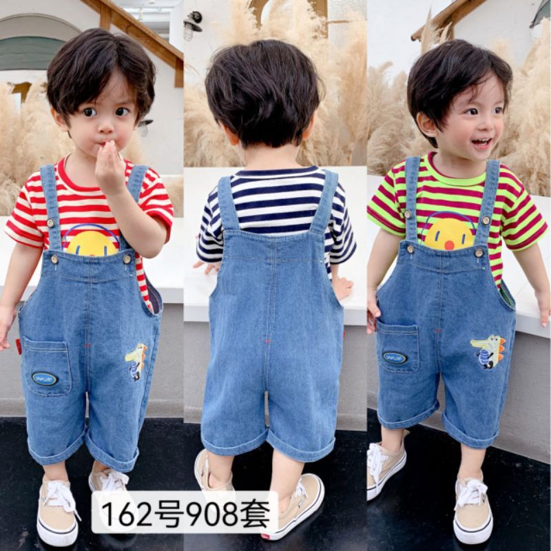 overall anak laki-laki import 12345tahun