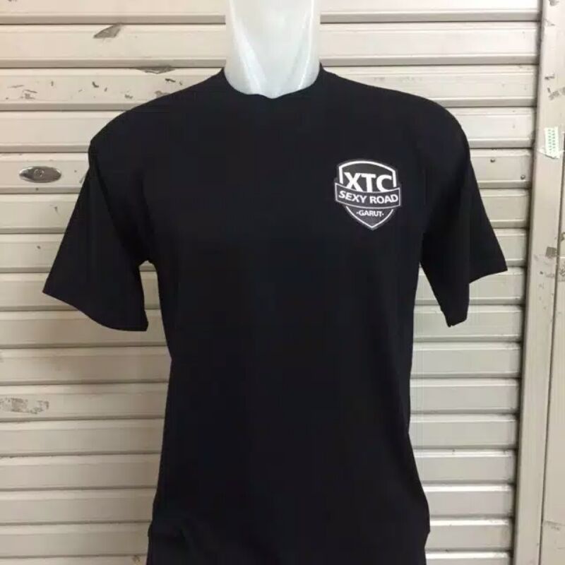 Kaos Atasan Pria Jumbo Ukuran S M L XL XXL XXXL Bahan Cotton Combed 30s  XTC GARUT
