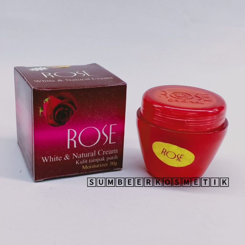 Cream Rose ORIGINAL ASLI  [ ECER ]