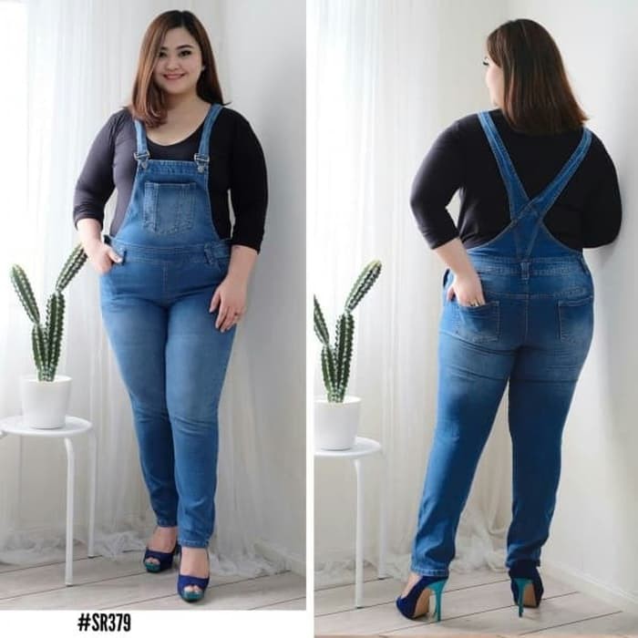 ARB11 Baju Kodok Jumsuit Jumper Overall Celana Panjang Jeans Levis Polos