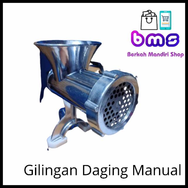 Bisa Cod Vippoo - Multi Use Mincer A12# A10# // Gilingan Daging Manual Bahan stenliss Stell