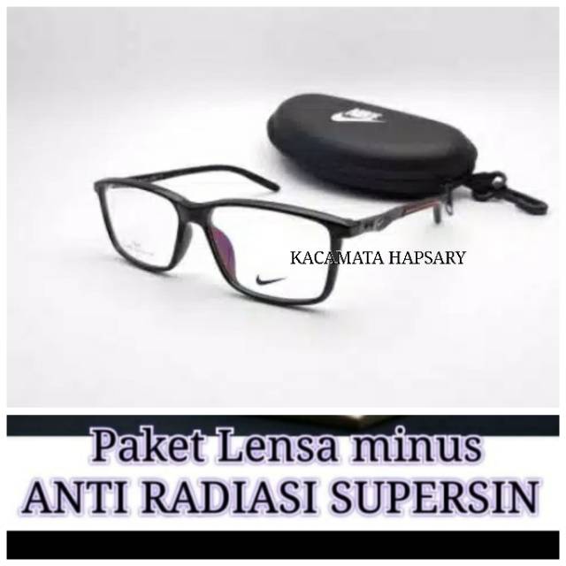 Frame Kacamata Trendy, Kaca mata Anti Radiasi, Kacamata Minus, Kaca mata New AD 8004, Kacamata Gaya