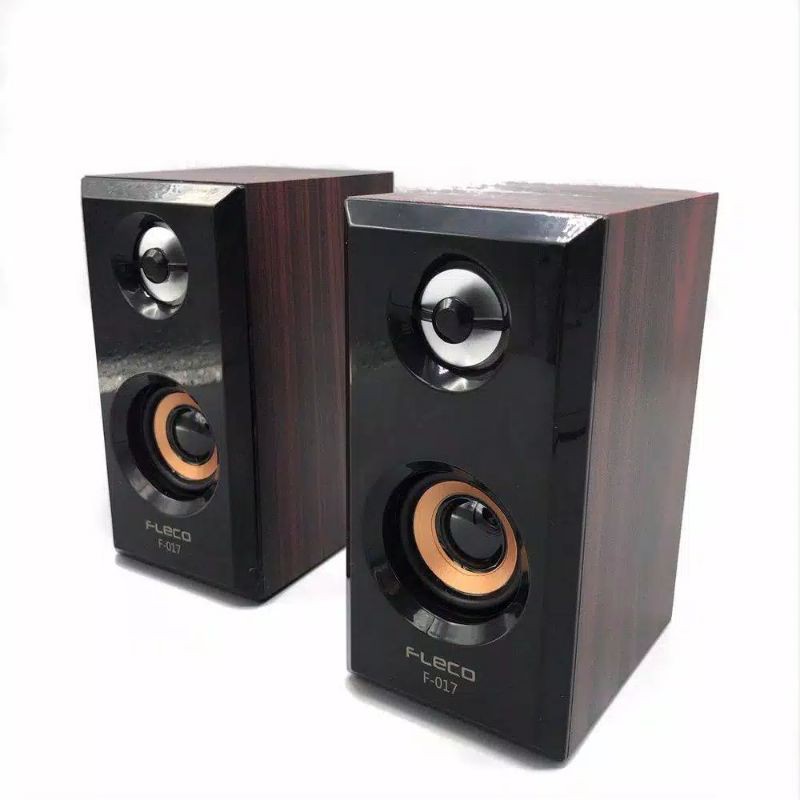 COD SPEAKER KOMPUTER/LAPTOP/HP/USB FLECO F-017 SPEAKER SALON AKTIF FLECO F-017 SPEAKER KOMPUTER X-BASS