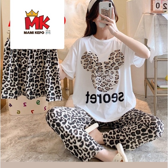 Piyama 3in1 / Baju Tidur Wanita  / Piyama Impor