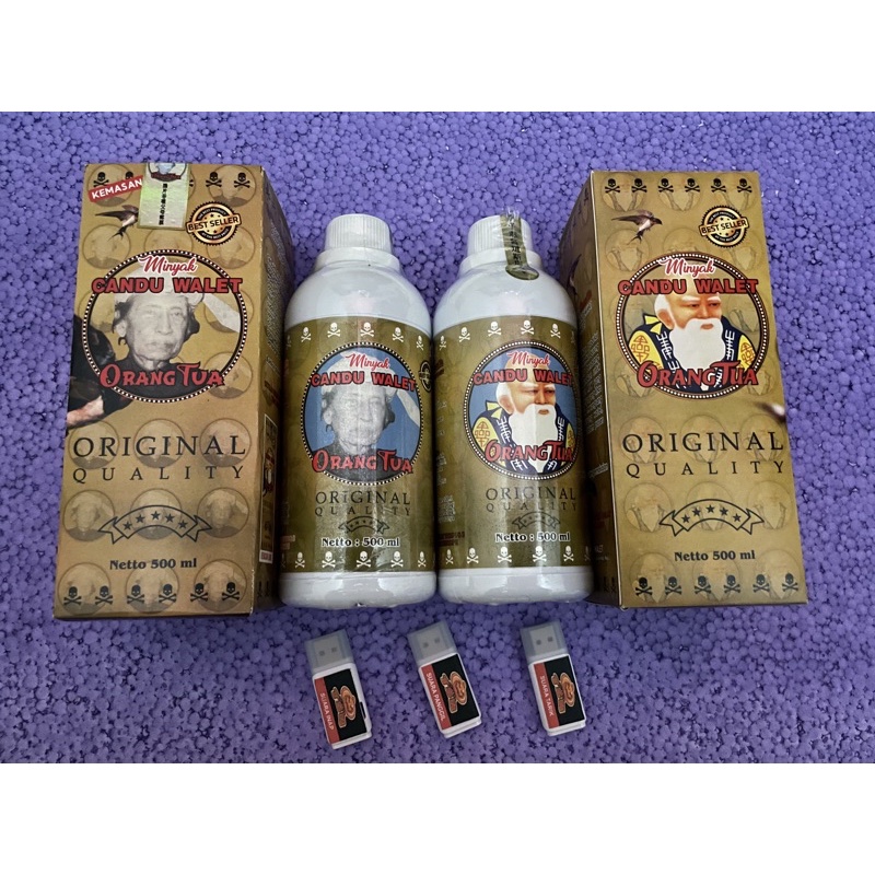 CANDU WALET CAP ORANG TUA ORIGINAL 500ml (BONUS FLASHDISK SI ST SP & GRATIS ONGKIR)