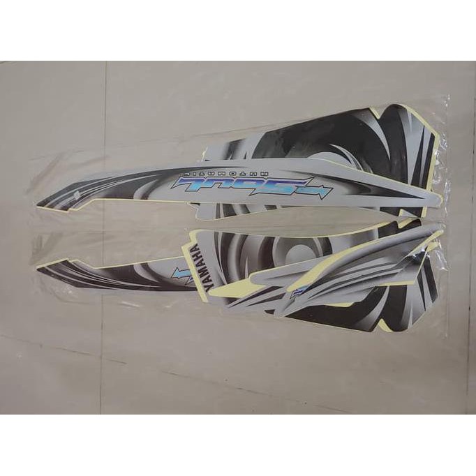 Baru Stiker Bodi & Lis Body & Striping Mio Soul 2007 Silver Ayo Beli