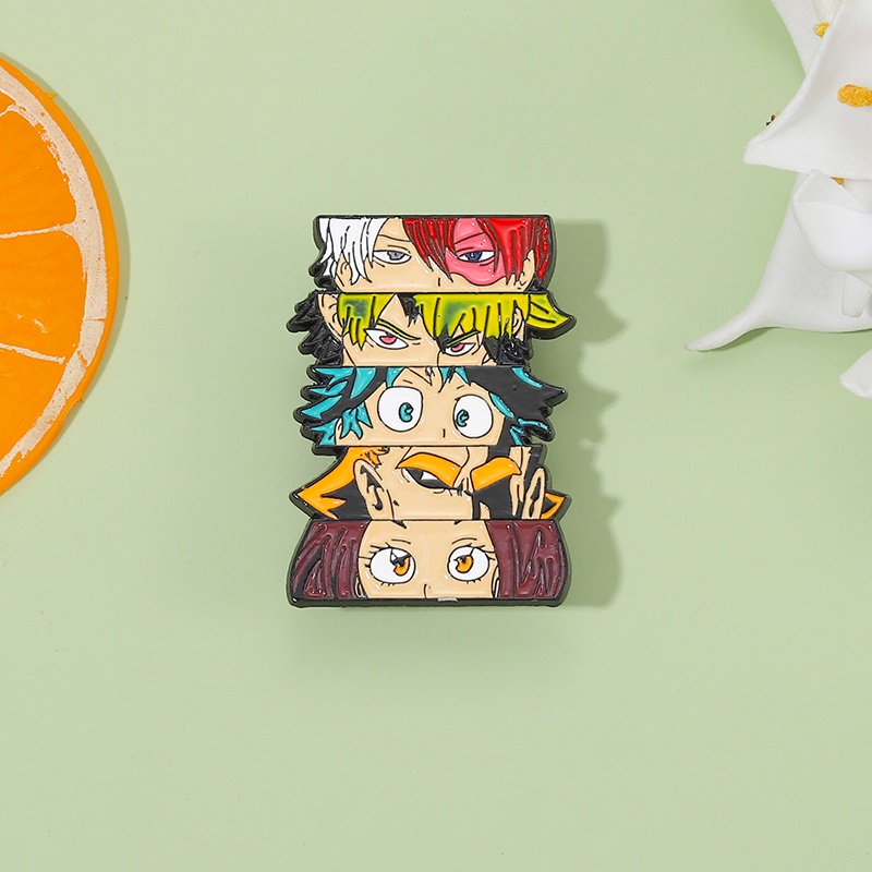 Bros Pin Desain My Hero Academia Untuk Aksesoris Pakaian