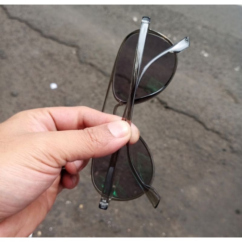 frame kacamata bl plastik aviator lensa photocromic