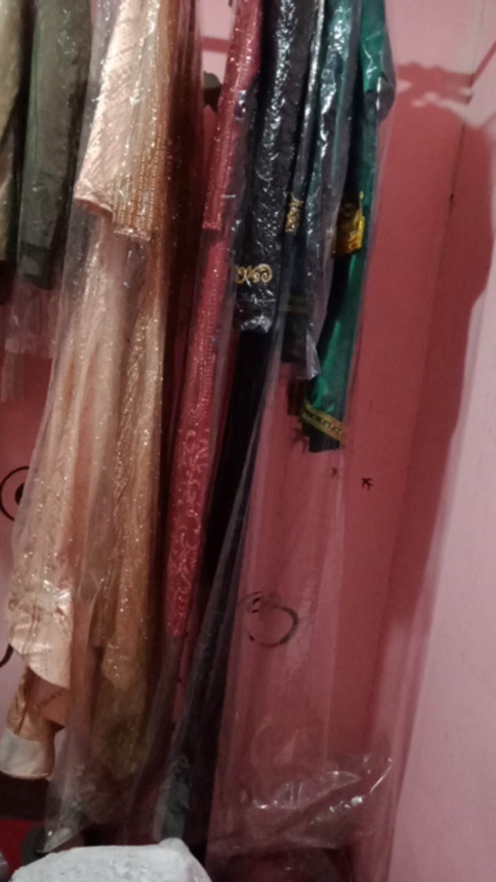 Plastik Long Dress 5rb/pcs Isi 50 Pcs- Gantungan Gamis Laundry 60x185 - Cover Londry Gaun Murah