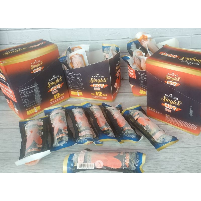 sosis kanzler singles pedas 65grm