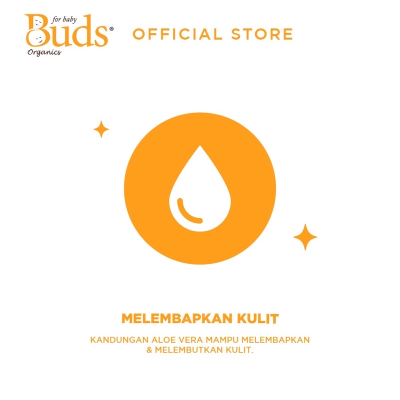 Buds Precious Newborn Head to Toe Cleanser 250 ml Sabun Mandi Bayi