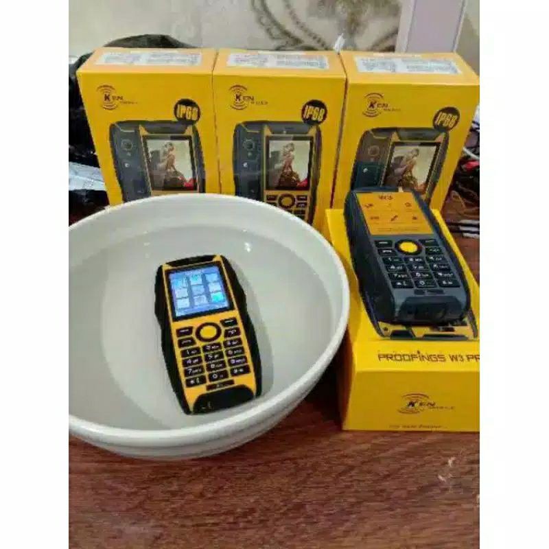 hp ken mobile w3 pro IP68 outdoor handphone tangguh grs resmi-5