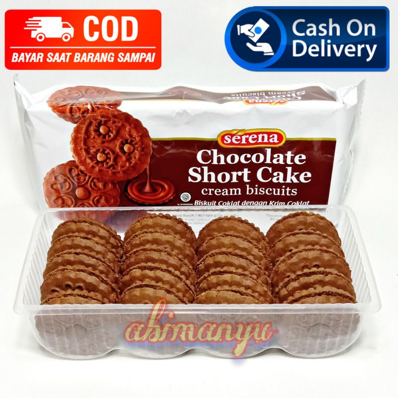 

biskuit coklat serena chocolate shortcake 225gr