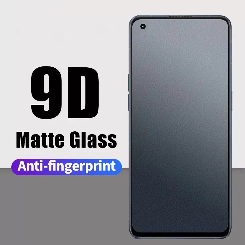 Pelindung Layar Tempered Glass 9H Matte Untuk Realme C21Y C25Y C11 C15 C20 C21 C25 C35 6 6s 5 5i 5s 7i 7 8 Pro 8i 9i V15 C12 C17 Gta 50A 2a 50A 30A