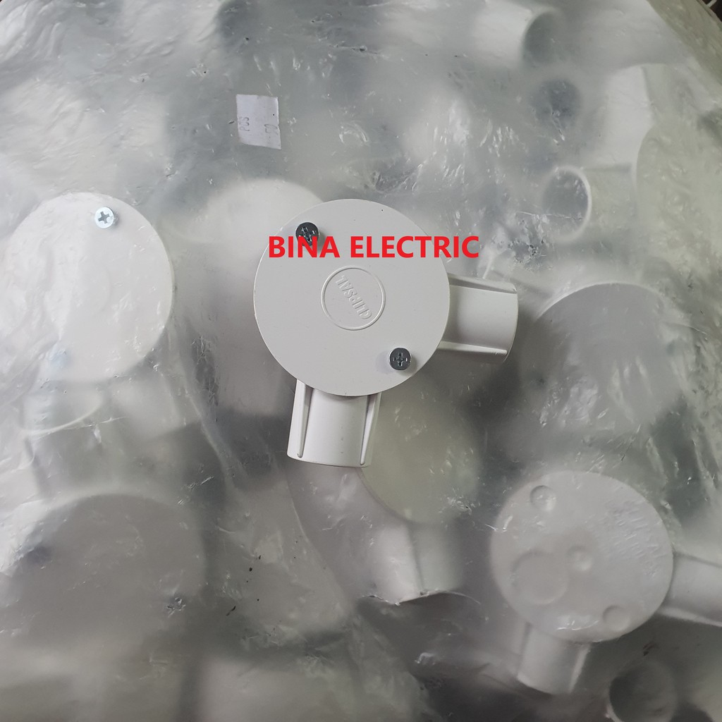 T Dus Clipsal Cabang 2 L 25mm / T Doss Clipsal Cabang 2 Bentuk L