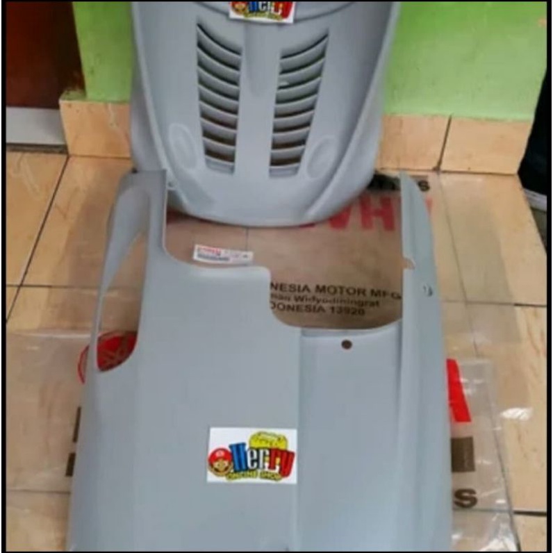 DEK BAWAH DAN PARU YAMAHA MIO SMILE-MIO SPORTY ABU-ABU SILVER ORIGINAL