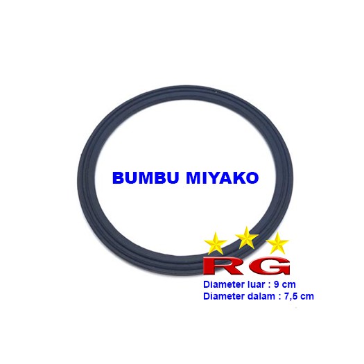 KARET SEAL BLENDER BUMBU MODEL MIYAKO SEAL MOUNTING PISAU BLENDER