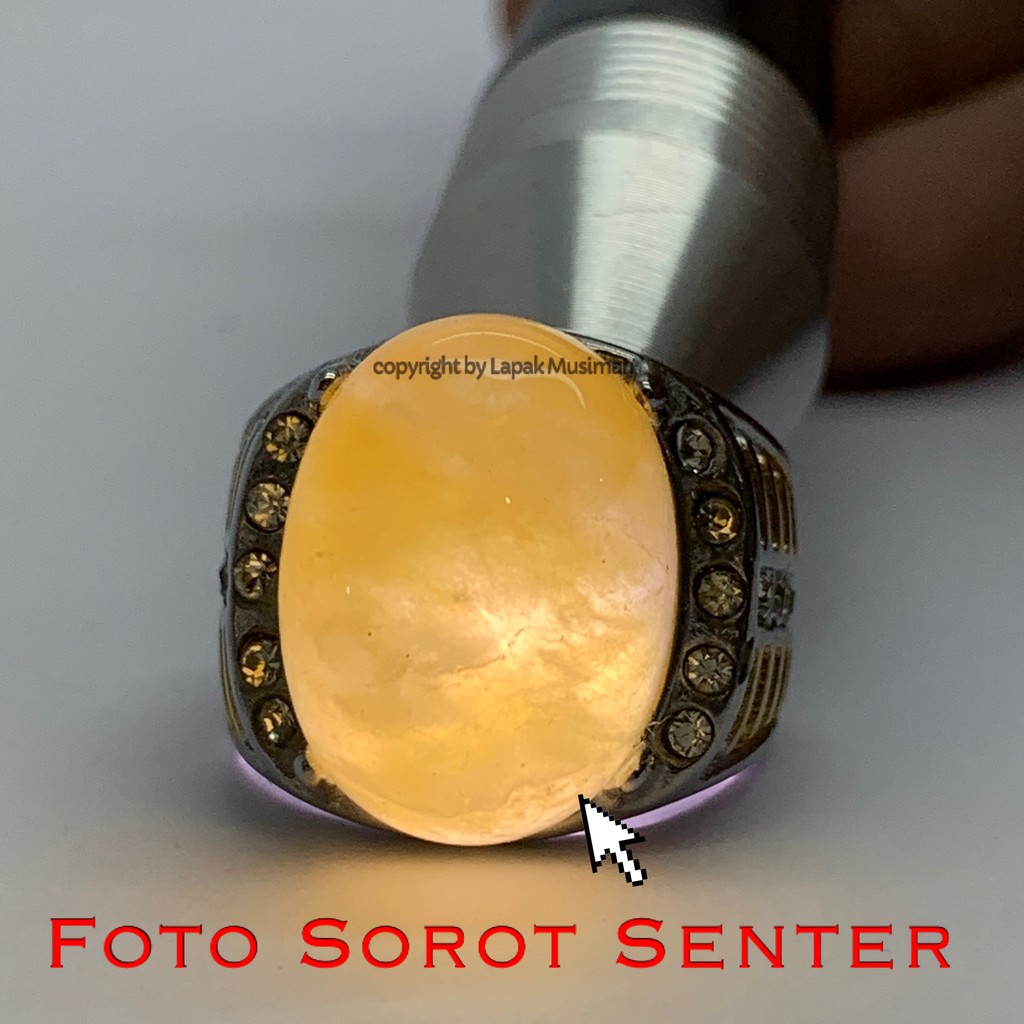 [Bayar di Tempat] CINCIN BATU MANI GAJAH ASLI NATURAL