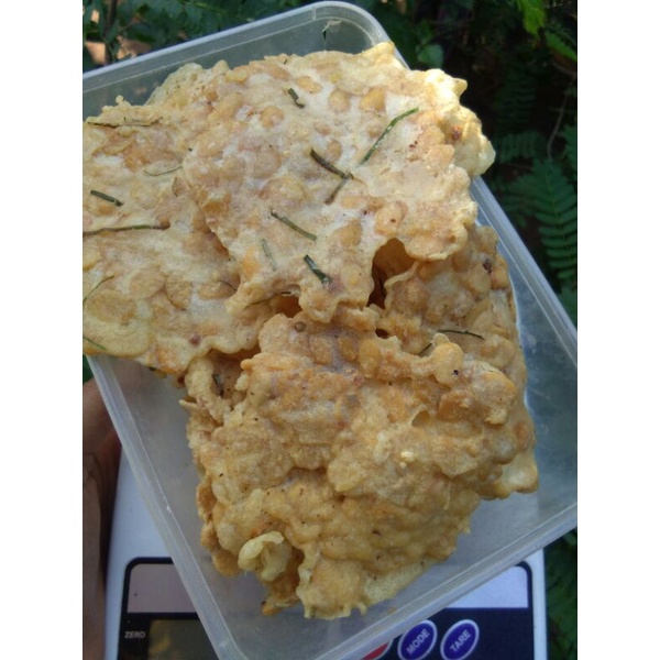 

Keripik tempe kedelai/dele