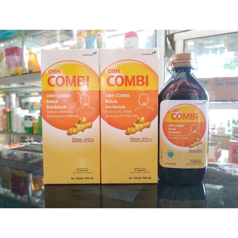 OBH COMBI GEPENG BOTOL PLASTIK 100ML