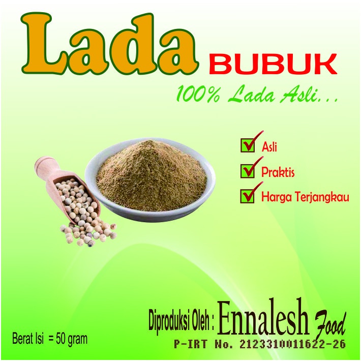 

Lada Bubuk 50 Gram