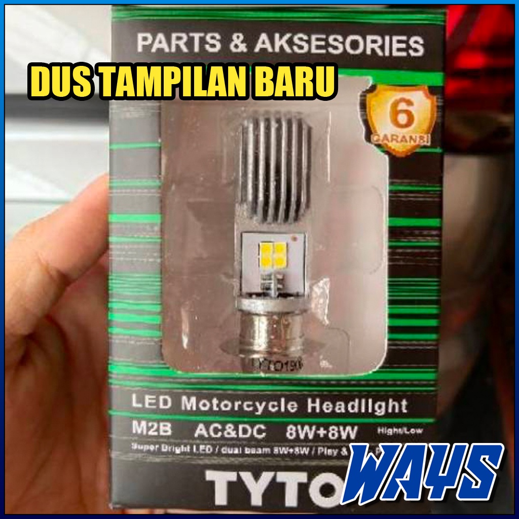 L108 |  Lampu Depan LED H6 Motor Mio Soul GT Beat Vario Xride Jupiter Revo Supra X 125 Satria FU