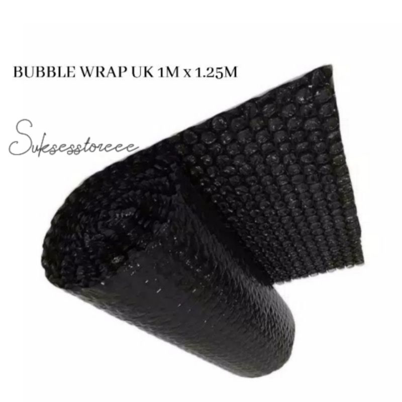 

Bubble Wrap Eceran 125CM×100CM Gelembung Hitam/Per roll 125CM x 50M
